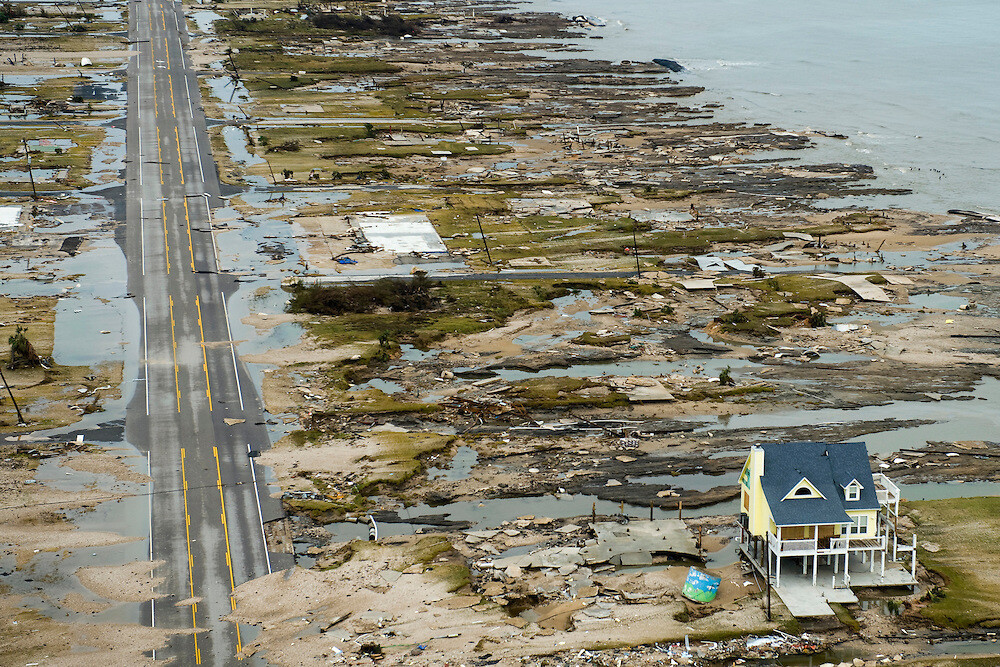 Hurricane Ike - Last House Standing | Gilchrist, Texas